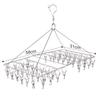 VECELO Clothes Drying 52 31 X 58 WJ5 Rack, Clothespins, Cm,