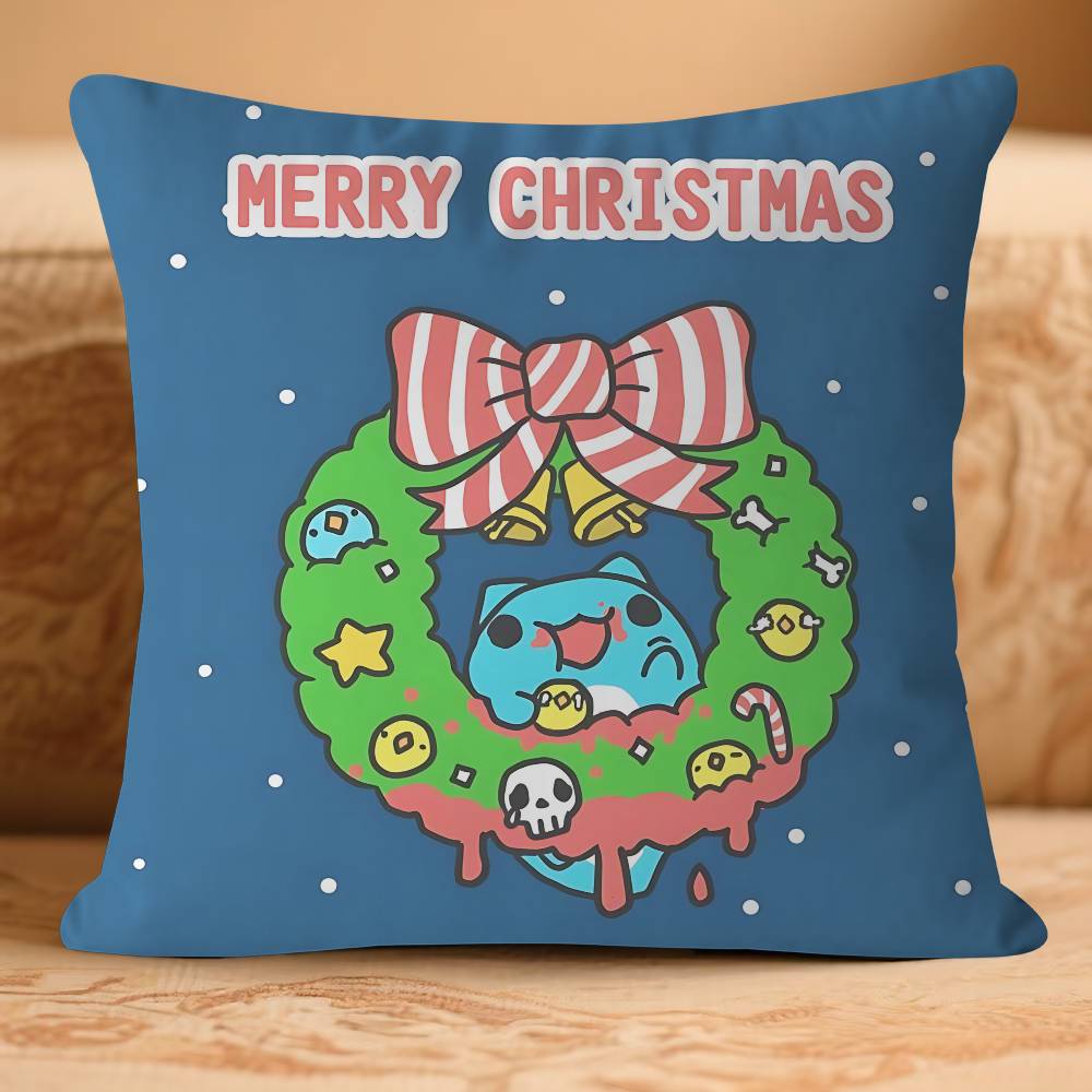B-Bugcat-CARTOON Capoo Pillow Case Removable Washable Cushion Cover – All-Season Soft Linen