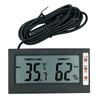 Digital Temperature Humidity Meter LCD Display Thermometer Hygrometer RH Max Min TEMP Tester with Large Screen