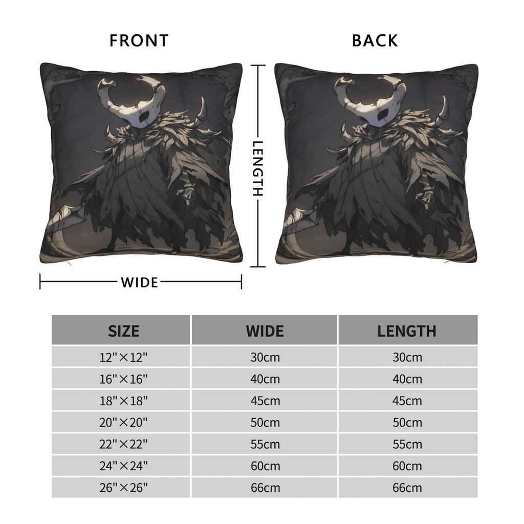 Hollow Knight Cartone Animato Gioco Cavaliere e Vespa Federa Moda Copricuscino Personalizzato Federe Per Divano Letto Camera da Letto