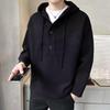 Men's Trendy Hooded Knit Sweater - Autumn/Winter Casual Versatile Pullover