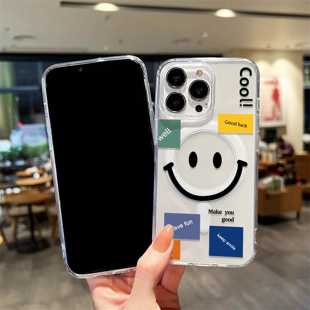 Husă Magnetică pentru Telefon pentru iPhone 12 14 16 17 Pro 17 16 15 14 13 12 Pro Max 12 13 14 15 16 Husă de Înaltă Calitate Rezistentă la Șocuri Protecție Completă Stil Drăguț