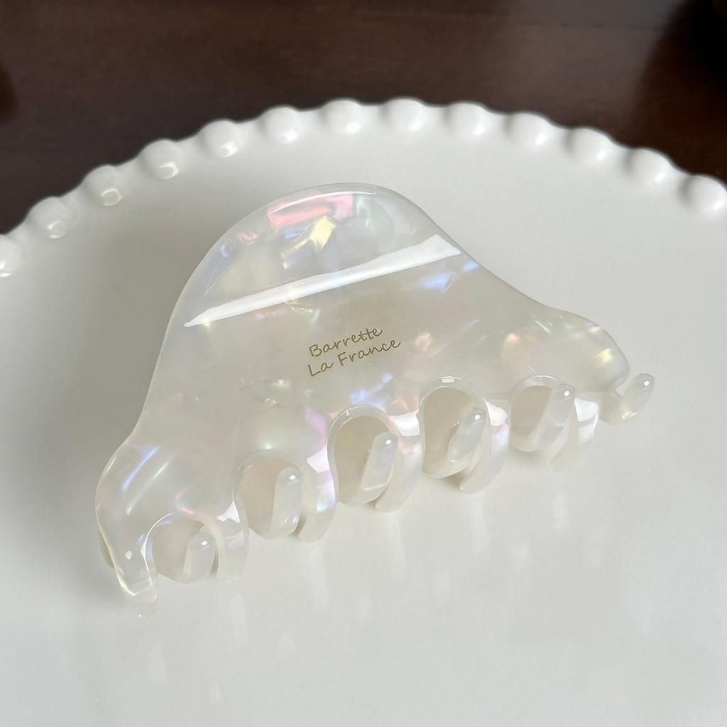 Stylishly Simple Acetate Hair Claw Clip In Black And Colorful Shades For Everyday Use