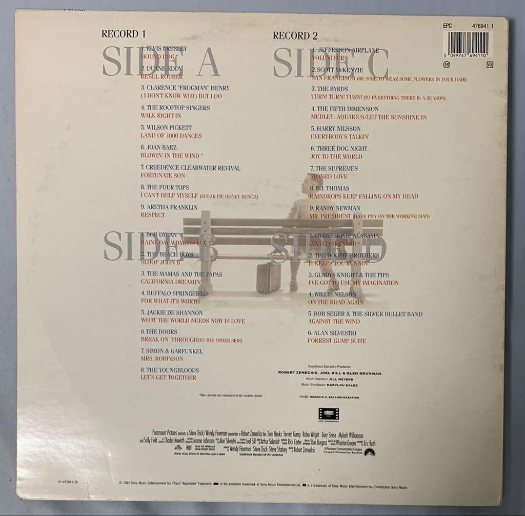 [USED] Forrest Gump The Soundtrack