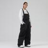 Outdoor Ski Bibs for Women and Men Breathable Loose Fit Skiing Snow Bibs Pants Waterproof Snowboarding Pants Unisex Insulated Warm Snowboard Overalls