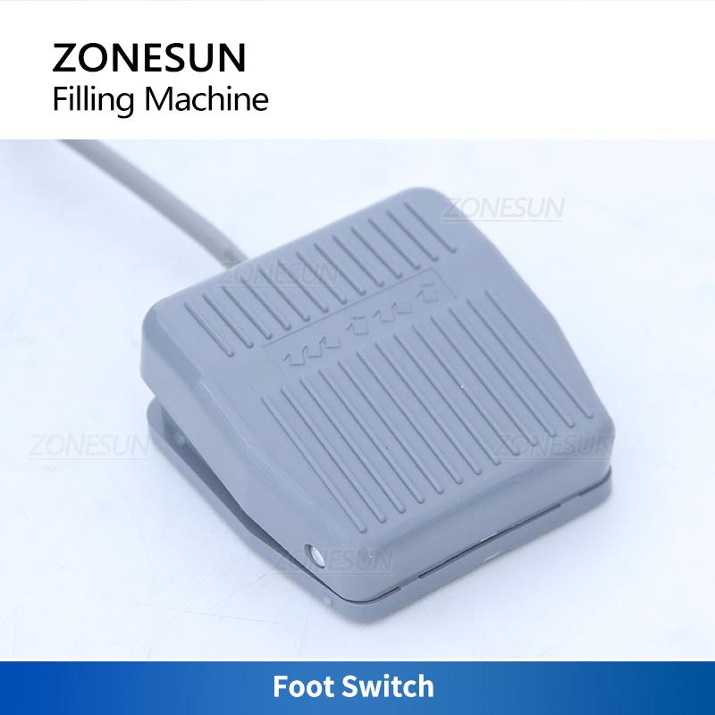 ZONESUN ZS-G25A2 Automatische Magnetpumpen-Flüssigkeitsabfüllmaschine Hohe Durchflussrate für korrosive Flüssigkeiten