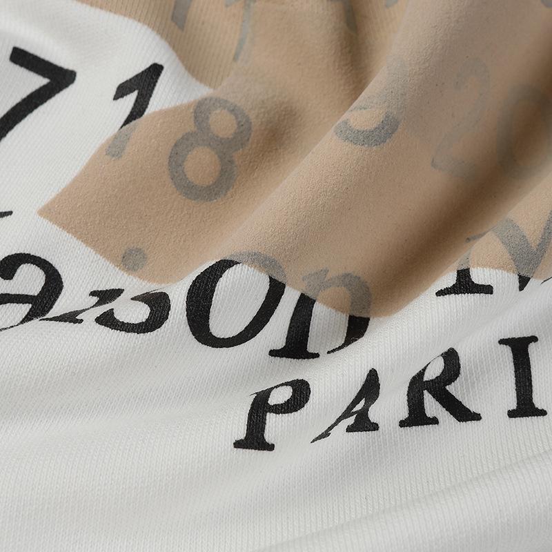 Maison Margiela MM6 Unisex Rubberized Terry Hoodie