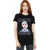 Disney Womens/Ladies Frozen 2 Elsa Christmas Cotton Boyfriend T-Shirt