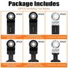 20-Piece Universal Starlock Saw Blade Set for Festool, BOSCH, Makita - 6 Specifications