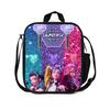 Gedruckte Hexenjäger K-Pop Essensbeutel, Studentin Huntrix Kpop Picknicktasche Kühltasche, Thermoisolierbeutel