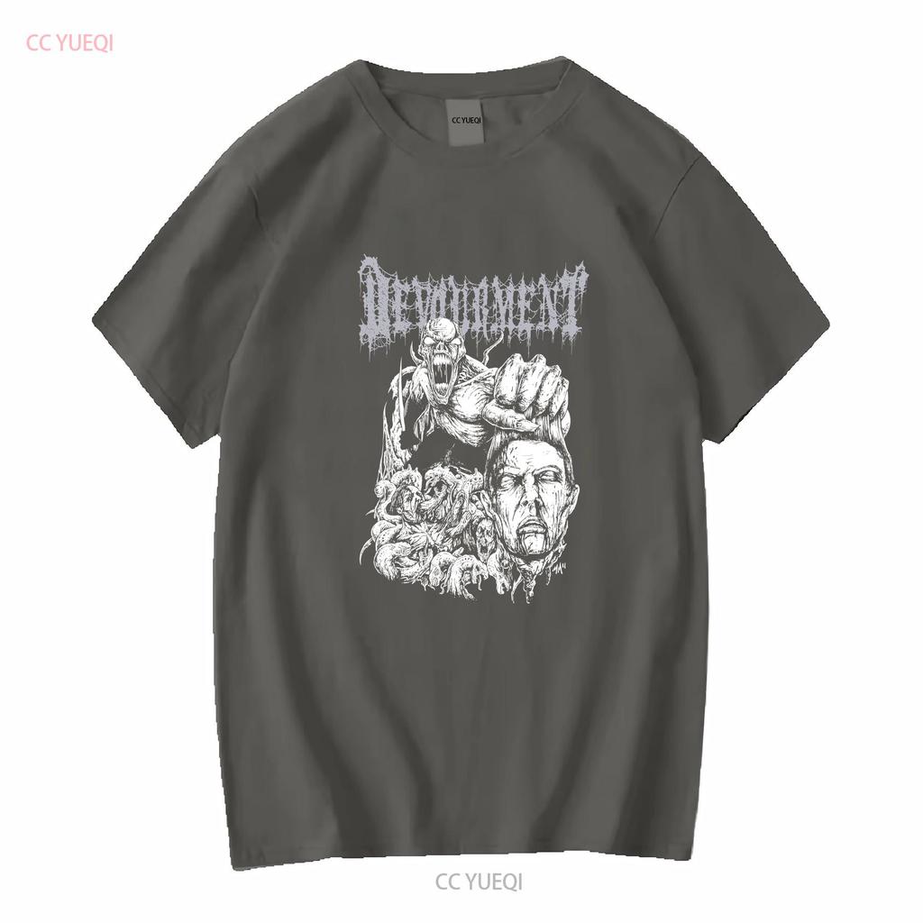 DEVOURMENT SLAM SHIRT kraanium abscheulich Fäulnis Cephalotripsy verurteilt Vintage Gewaschen Mann Bequem Weich Leicht