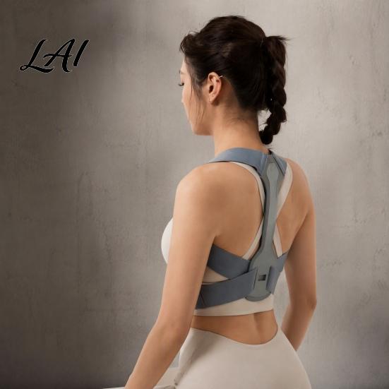 Ergonomic Posture Corrector Hunchback Correction Back Brace Adjustable for Kids and Belt Adults Upper Support Straightener Shoulder Neck Pain Relief