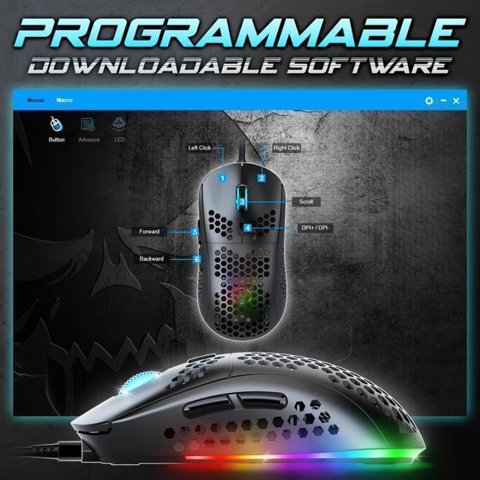 Spirit of Gamer - SOURIS PRO-M4 DARK