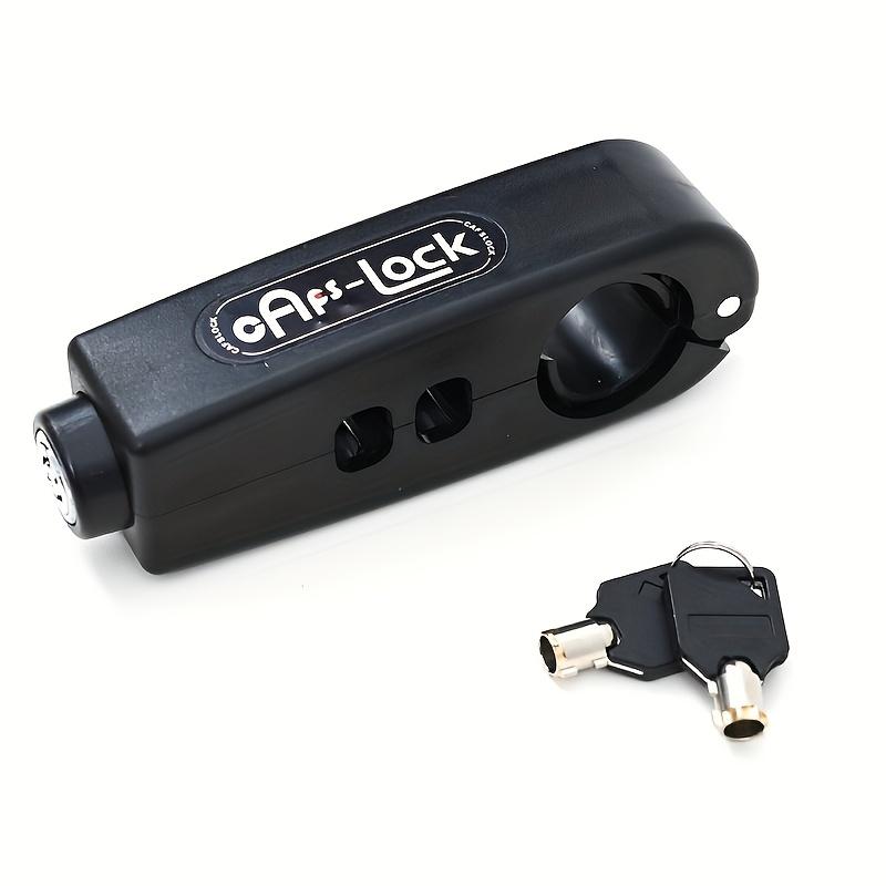 

Mini Electric Vehicle Bike Anti-Theft Lock Set - Bicycle Brake Handlebar Grip Cycling Horn Throttle Lock for Scooter Motorcycle чорний