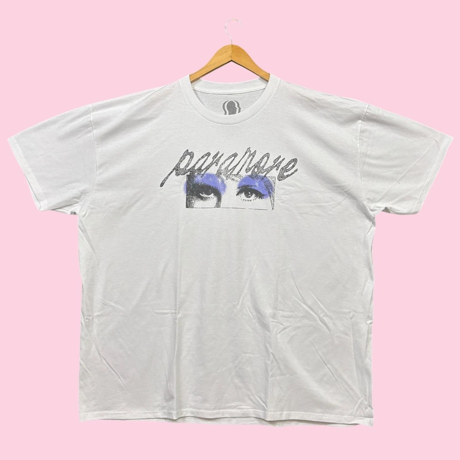

Paramore This Is Why Album Blue Eyeshadow Rock Band Tee 3XL 4XL