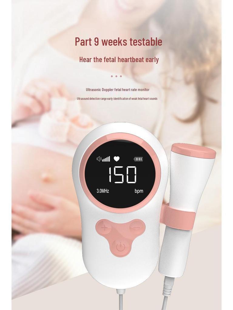Fetal Heart Doppler: Pregnancy Heartbeat Monitor & Stethoscope