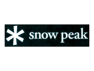 Snow Peak Snow Peak Logo Sticker Asterisk