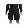 Nike Sportswear Tech Pack Solid Color Cargo Shorts Men Bottoms Black DX0230-010