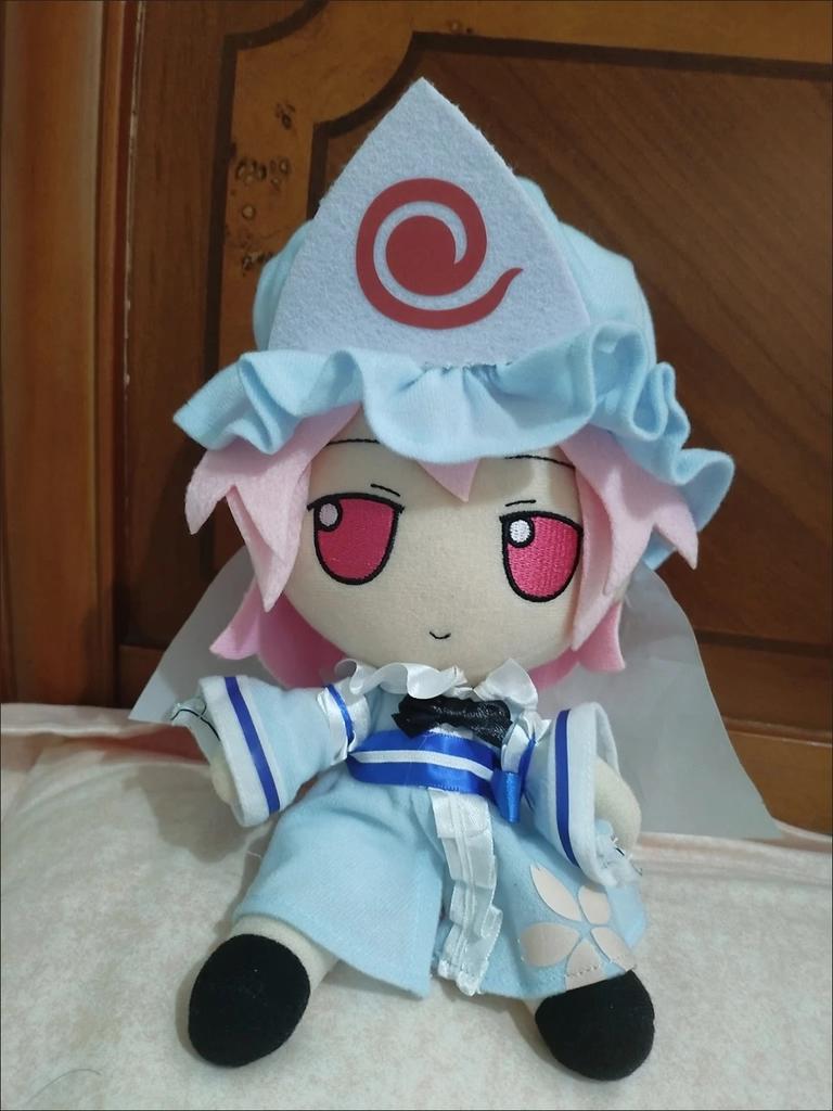 20cm Touhou Project Plush Doll Toy Fumo Ibuki Suika Yuyuko Moriya Suwako Cirno Marisa Reimu Koishi Alice Smoke Fan Birthday Gift