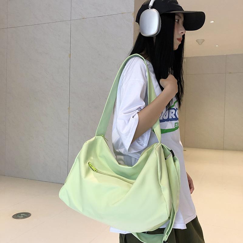 Gym Bag Nylon New Dry and Wet Separation Large Capacity Lightweight Casual Sports Crossbody Bag