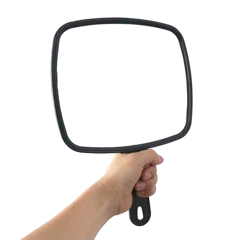 Handspegel Professionell Handspegel för Salong Frisörer med Handtag Praktisk Handspegel för Hemmet