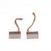 4 Pièces Accessoires Bricolage 6X6X12Mm Moteur Électrique Balai de Carbone Outil Électrique Souffleur Ventilateur Balais en Graphite