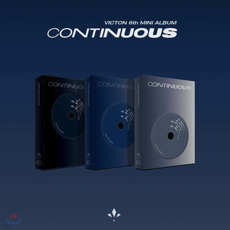 

Victon - 6th Mini Album: Continuous (BLUE/DARK/LIGHT Ver. Randomly Sent)