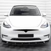 Car Front Bumper Stickers For Tesla Model Y 3 S X Vinyl Film Decals Tuning Para  Modification Auto Accessories