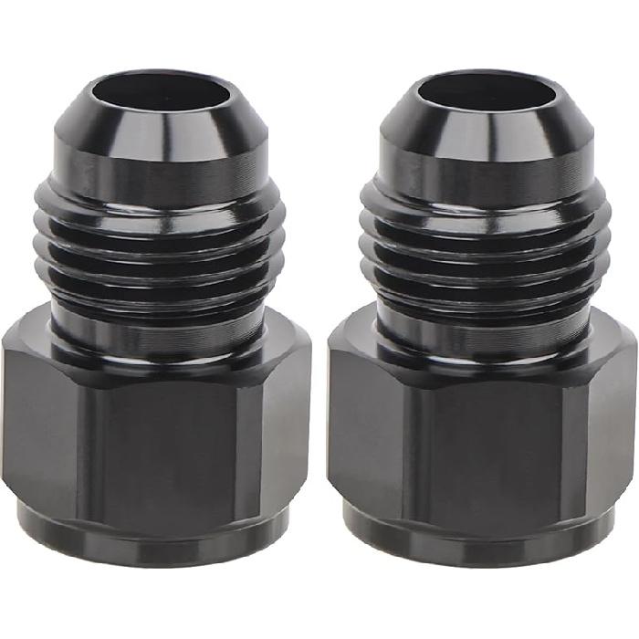 EVIL ENERGY 8AN Female to 10AN Male Flare Reducer Expander Adapter Fitting 2PCS