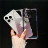 For iPhone 15 Pro Max Luxury Plating Frame Flash Glitter Phone Case For iPhone 11 12 13 14 15 16 Plus Lens Protective Cover