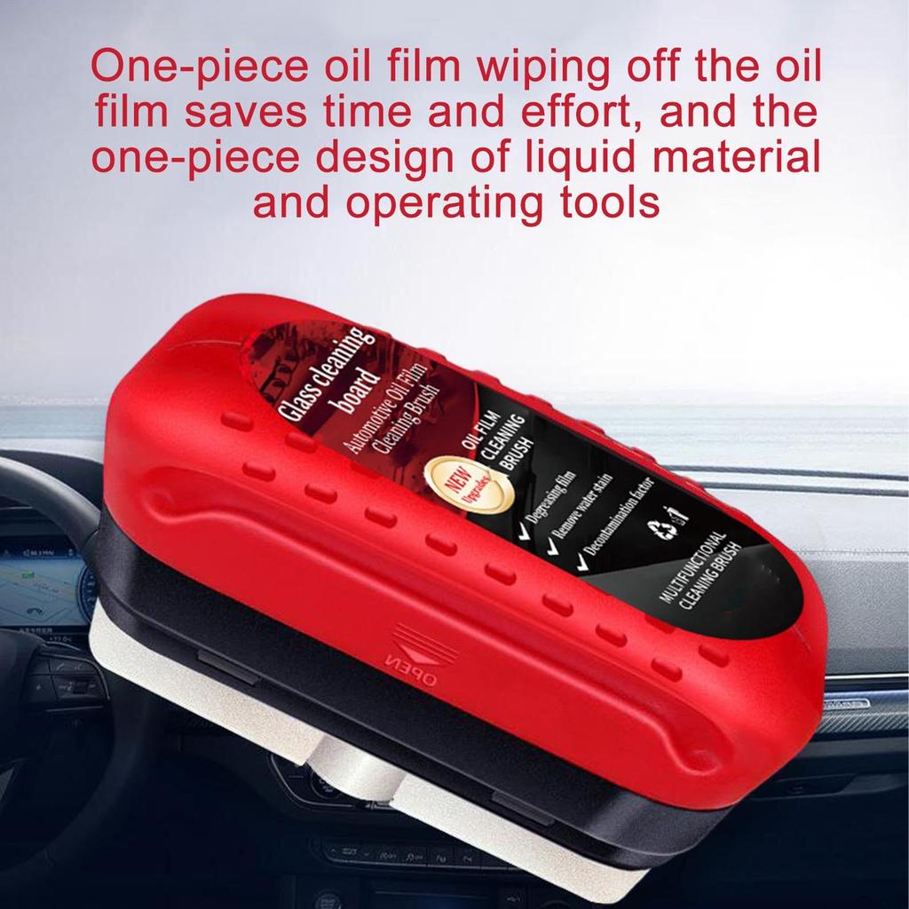 Car Glass Film , Car Cleaning Brush - Glass Film Remover