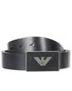 Emporio Armani Belt Y4S196 YDC0G Size Cm Black Men's 81.3