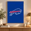Buffalo Bills Diamond Painting Kit 5D Full Drill DIY Diamond Mosaic Wall Art Home Decor