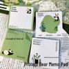 Adorable Panda Sticky Notes - Tearable Message Paper for Students & Journals