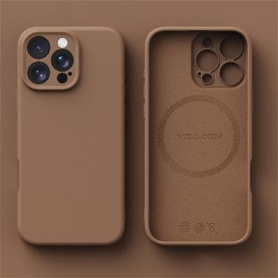 Luxury Liquid Silicone for Magsafe Phone Case for IPhone 16 Plus 15 14 13 12 Pro Max  Wireless Charging Skin Smooth Cover