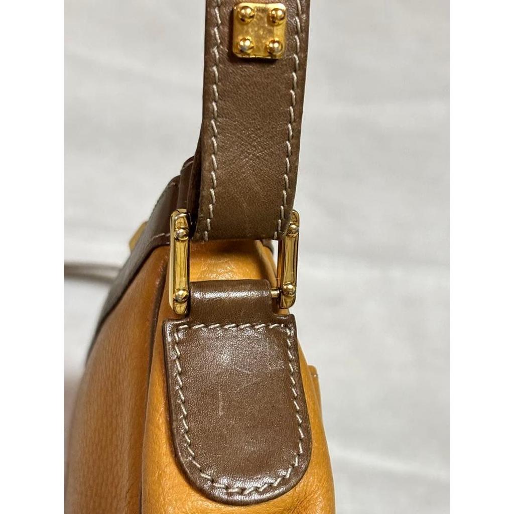 Used LOEWE Old Loewe Leather Shoulder Bag Vintage