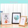 Modern Minimalist Wooden Photo Frame With Handcrafted Finish For Living Room Decor