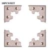 10PCS Jewelry Box Decorative Wooden Case for Furniture Corner Brackets Corner Protector Corner Foot