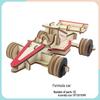 Wooden 3D Puzzle Car - Educational Handmade Toy for Kids