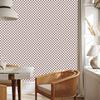 Checkerboard wallpaper light gray and orange 50x1000