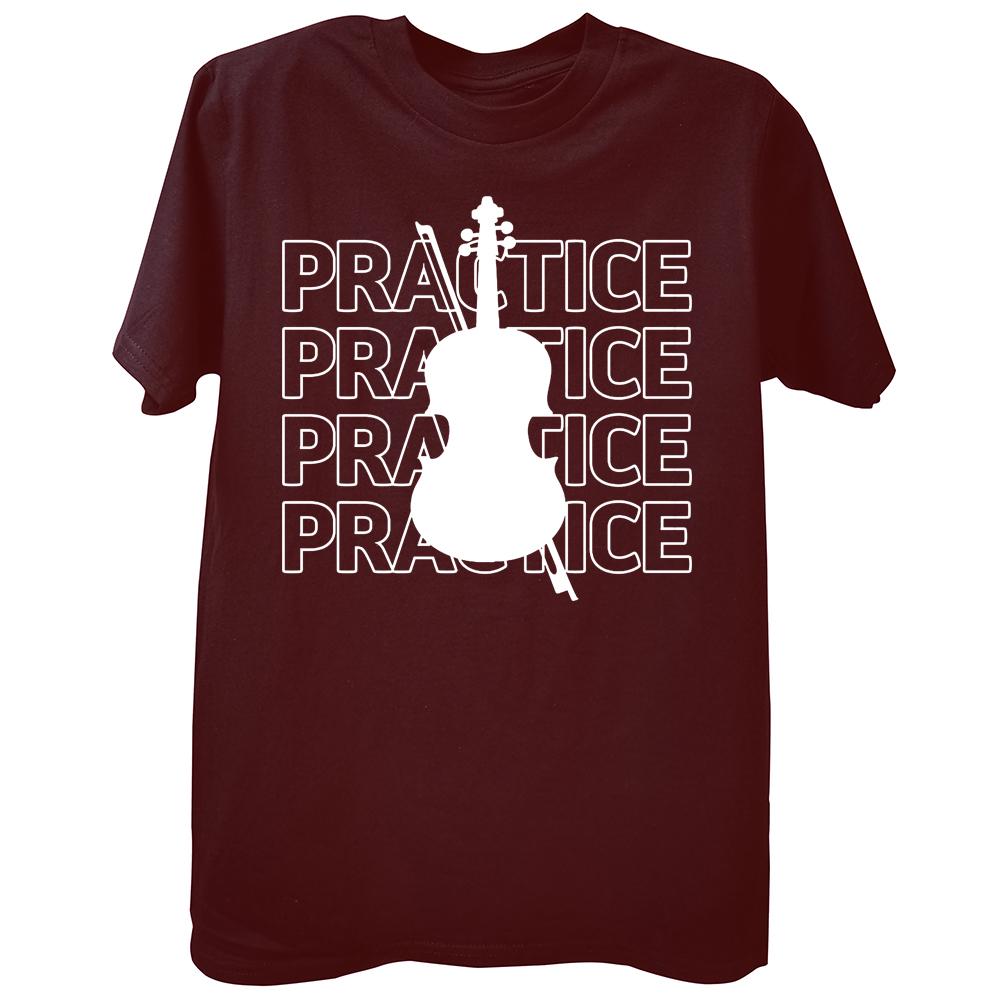 Ling Ling Violin Practice 40 Hours A Day T Shirts Streetwear Short Sleeve Birthday Gifts Summer Music Tshirt Mens Clothing