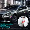 1Pc 3D Car Reflective Sticker Car Door Anti-Collision Anti-Scratch Rear-View Mirror Colorful Safety Warning Reflective Body Sticker