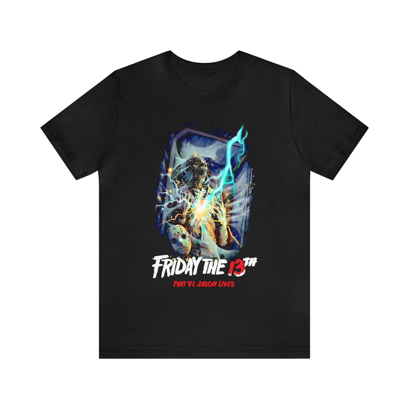 Friday the 13th Part 6 Coffin Bella Canvas Unisex Jersey Short Sleeve Tee 140