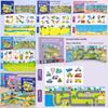 Wooden Magnetic Puzzle Book For Kids With Marine Life For Early Education And Brain Development