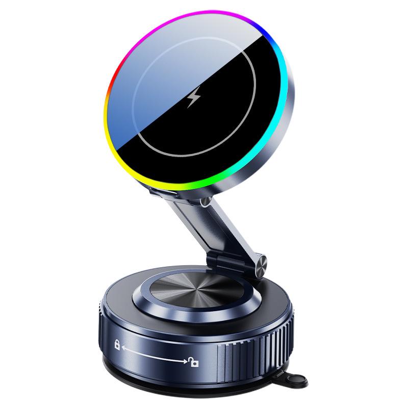 Yingjixin K5S Magsafe Car Phone Holder with 15W Wireless Fast Charging