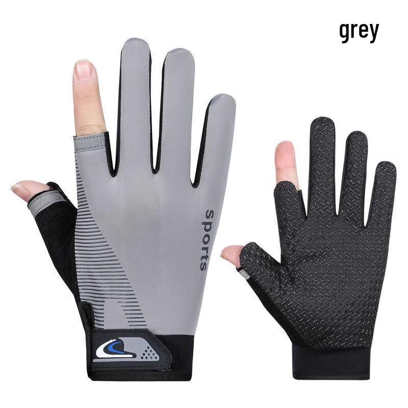 Sun Protection Two-Finger Fishing Gloves