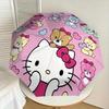 1pc Hello Kitty Teddy Bears Umbrella with Plastic Handle,Suitable for All Seasons Home Travel Outdoor UmbrellaSanlio539