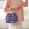 Cartoon Printing Lunch Bag Cute Storage Meal Bag New Handbag