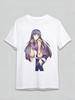 Camiseta Naruto Hinata Hinata Estilo Gentil Masculina com Estampa de Personagem de Anime Manga Curta Moda Algodão de Alta Qualidade Tendência