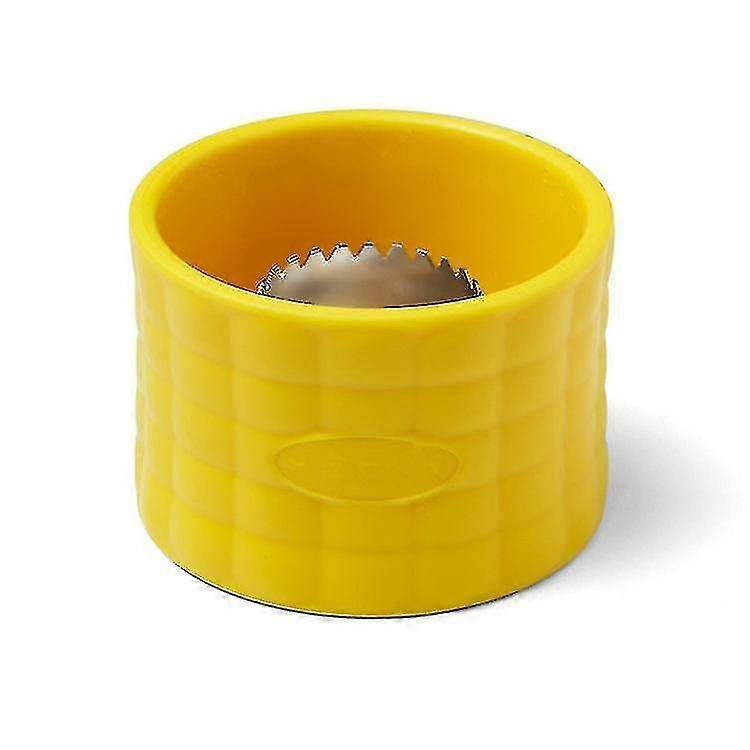 Cob Corn Stripper, Sweetcorn Kernel Remover Tool, Yellow, 7 X 5 Cm